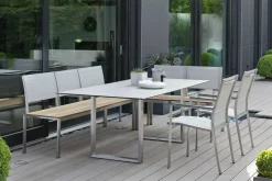 STERN Stapelsessel silberfarben