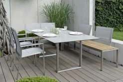 STERN Stapelsessel silberfarben