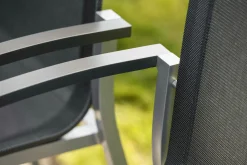 STERN Stapelsessel silberfarbengrau