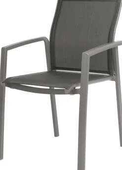 STERN Stapelsessel silberfarbengrau