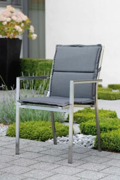 STERN Stapelsessel silberfarbengrau