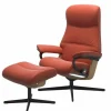 Stressless Stresseless-Sessel mit Hocker rot