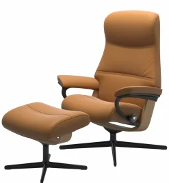 Stressless Stresseless-Sessel mit Hocker beige