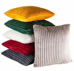 Stuco Kissen mit Füllung weiß