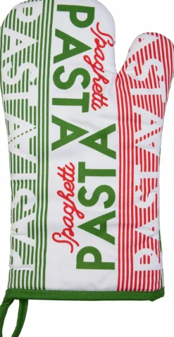 Stuco Ofenhandschuh grünweiß