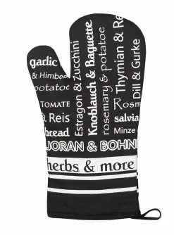 Stuco Ofenhandschuh schwarz
