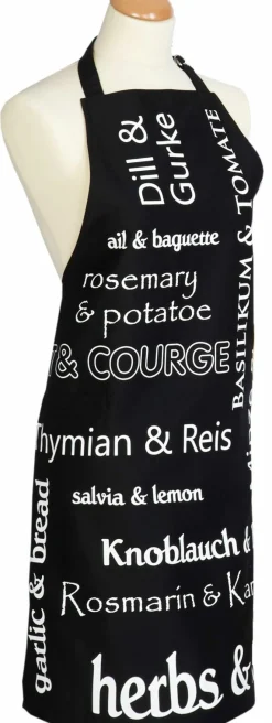 Stuco Schürze schwarz