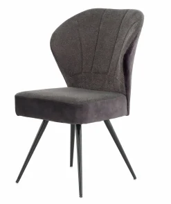 Stuhl 4-Fuß grauschwarz