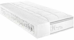 Taschenfederkernmatratze weiß