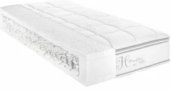 Taschenfederkernmatratze weiß