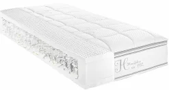 Taschenfederkernmatratze weiß
