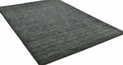 Theo Keller Handloomteppich grau