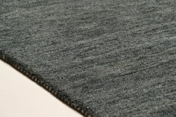 Theo Keller Handloomteppich grau