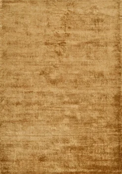 Theo Keller Handwebteppich braungelb