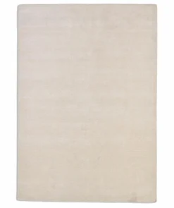 Theo Keller Handwebteppich weiß