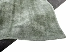 Theo Keller Handwebteppich grün