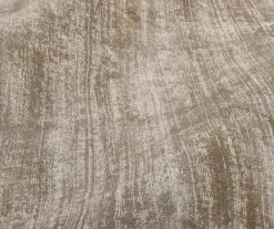 Theo Keller Handwebteppich braun