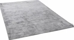 Theo Keller Handwebteppich grau