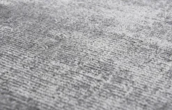 Theo Keller Handwebteppich grau