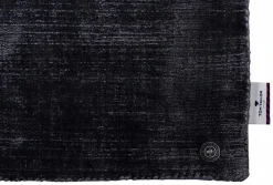 Theo Keller Handwebteppich schwarz