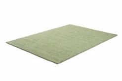 Theo Keller Handwebteppich grün
