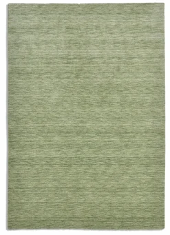 Theo Keller Handwebteppich grün