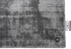 Theo Keller Handwebteppich grau