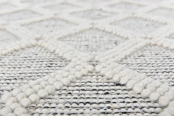 Theo Keller Handwebteppich beige