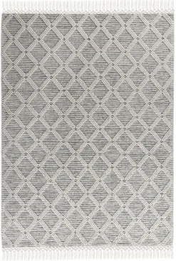 Theo Keller Handwebteppich beige