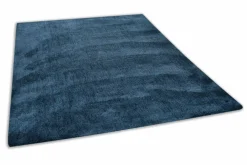 Theo Keller Hochflorteppich blaugrün