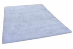 Theo Keller Hochflorteppich blau