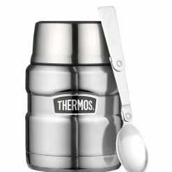 Thermos Isolier-Speisegefäß 470ml silberfarben