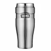Thermos Isolier-Trinkbecher silberfarben