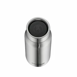 Thermos Isolier-Trinkbecher silberfarben