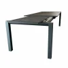 TIERRA OUTDOOR Ausziehtisch Garten Trespa grau