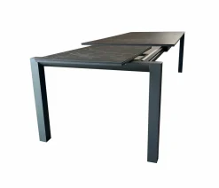 TIERRA OUTDOOR Ausziehtisch Garten Trespa grau