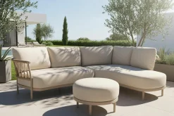 TIERRA OUTDOOR Gartenlounge Set Left grau