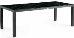 TIERRA OUTDOOR Gartentisch/Diningtisch Trespa grau