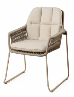 TIERRA OUTDOOR Rivera Dining Chair Champagne