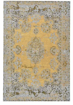 TOM TAILOR Flachwebteppich goldfarben