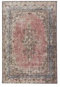 TOM TAILOR Flachwebteppich pink