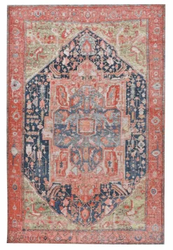 TOM TAILOR Flachwebteppich mehrfarbig