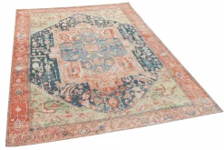 TOM TAILOR Flachwebteppich mehrfarbig