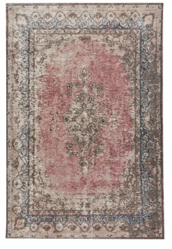 TOM TAILOR Flachwebteppich pink