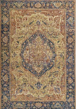 TOM TAILOR Outdoorteppich goldfarben