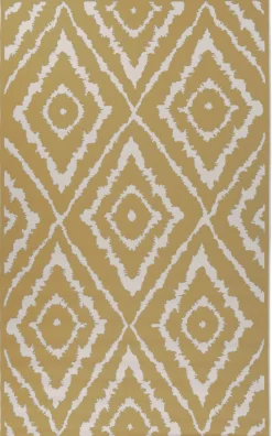 TOM TAILOR Outdoor-Teppich gelb