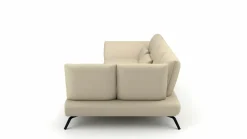 Trapezeckgarnitur beige