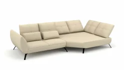 Trapezeckgarnitur beige