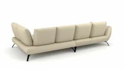 Trapezeckgarnitur beige