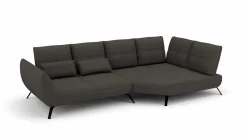 Trapezeckgarnitur grau